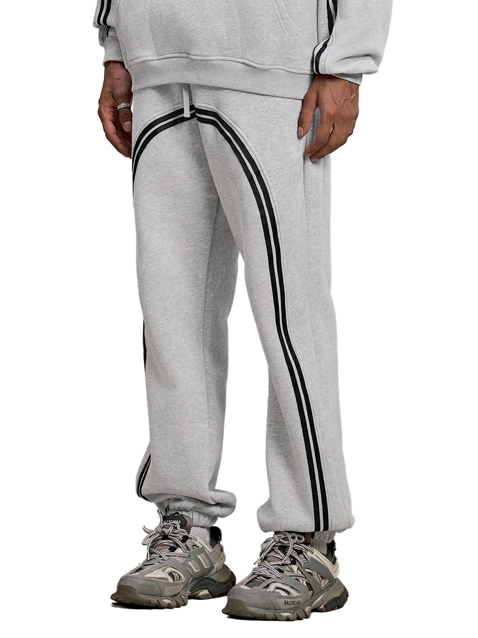 IREP Stealth Wealth Azael Sun Fade Contrast Tape Fleece Jogged Sweatpants  iRepBrand