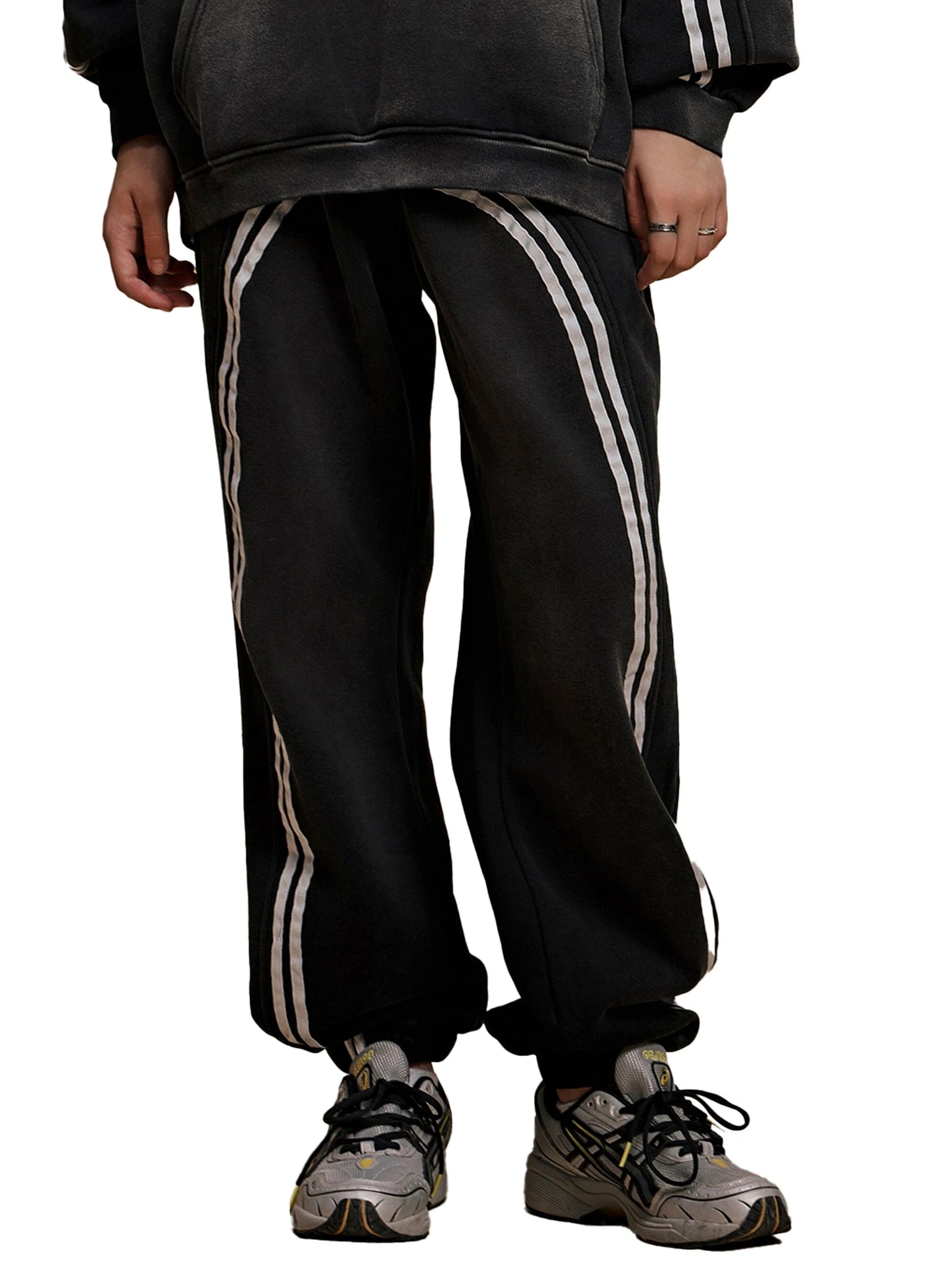 IREP Stealth Wealth Azael Sun Fade Contrast Tape Fleece Jogged Sweatpants  iRepBrand