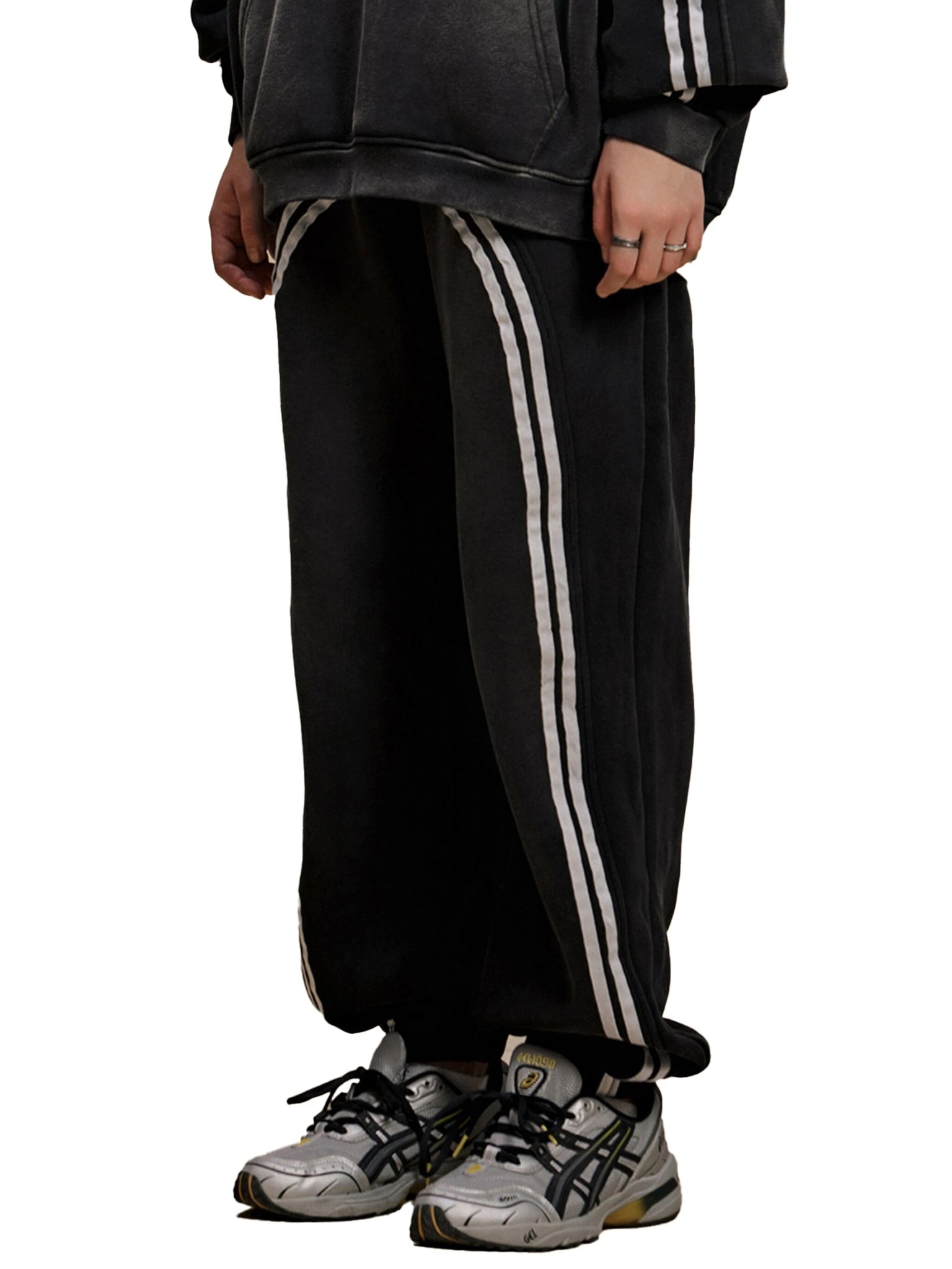 IREP Stealth Wealth Azael Sun Fade Contrast Tape Fleece Jogged Sweatpants  iRepBrand