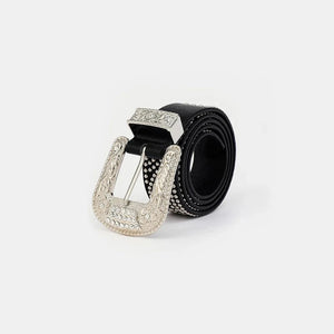 IREP Stealth Wealth Beastly Studded Rhinestone Leather Belt Belt iRepBrand