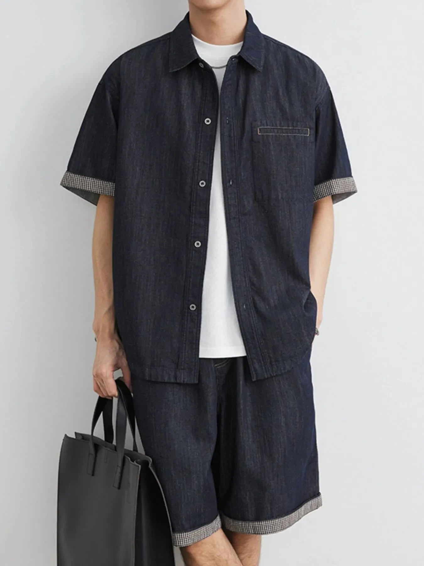 IREP Stealth Wealth Carlito Top and Shorts Denim Set T-Shirt iRepBrand