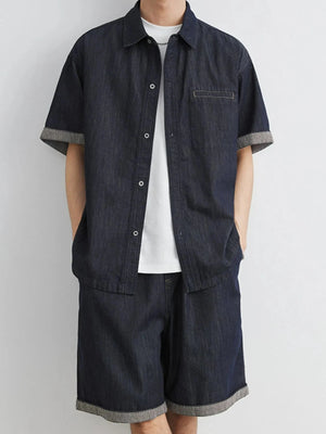 IREP Stealth Wealth Carlito Top and Shorts Denim Set T-Shirt iRepBrand