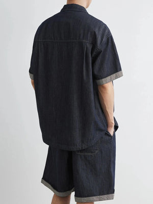 IREP Stealth Wealth Carlito Top and Shorts Denim Set T-Shirt iRepBrand