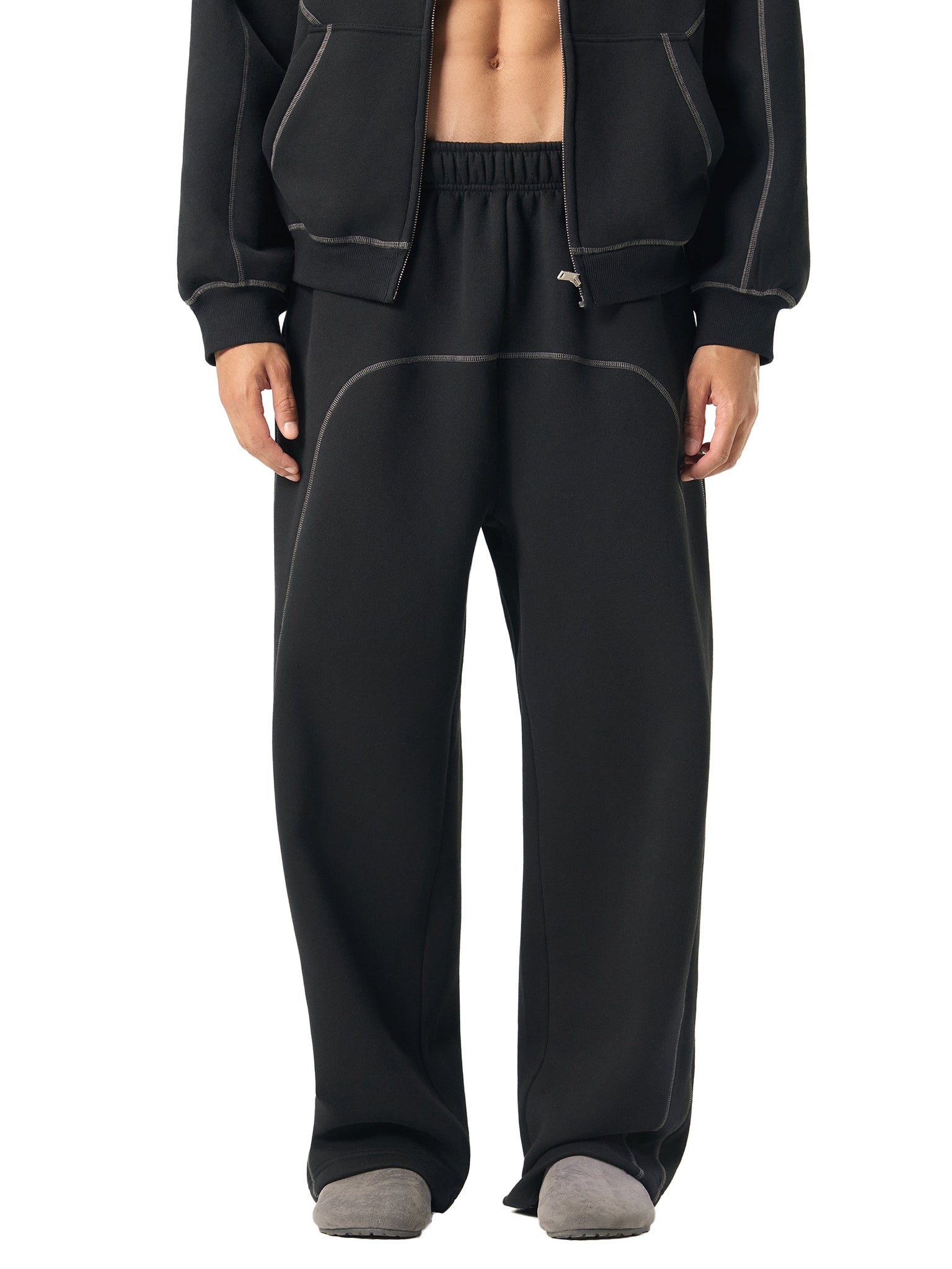 IREP Stealth Wealth Caspian Contrast-Stitched Fleece Sweatpants  iRepBrand