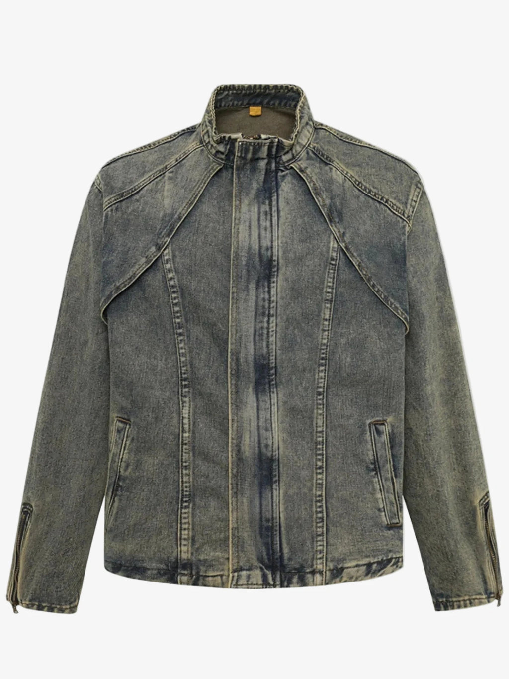 IREP Stealth Wealth Chandni Plus Size Zip Up Long Sleeve Denim Jacket Jacket iRepBrand