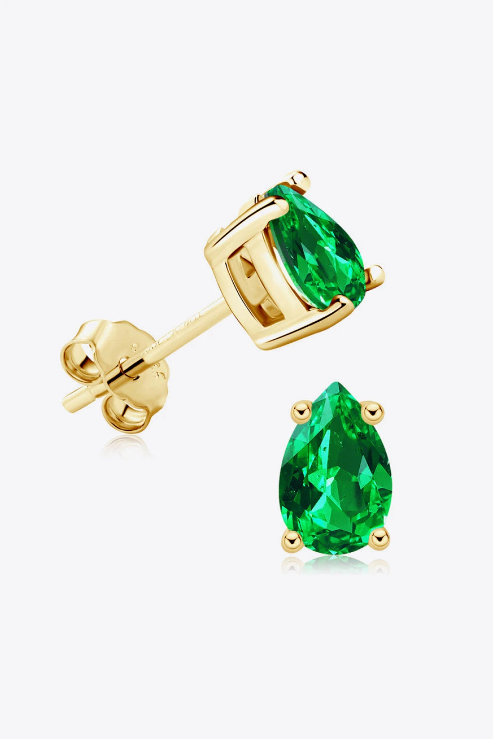 IREP Stealth Wealth Conglomerate Lab-Grown Emerald Stud Earrings Earrings iRepBrand
