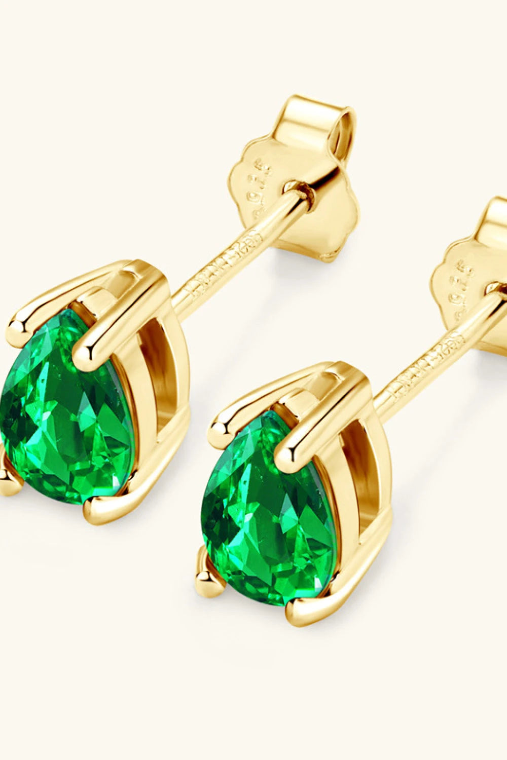 IREP Stealth Wealth Conglomerate Lab-Grown Emerald Stud Earrings Earrings iRepBrand