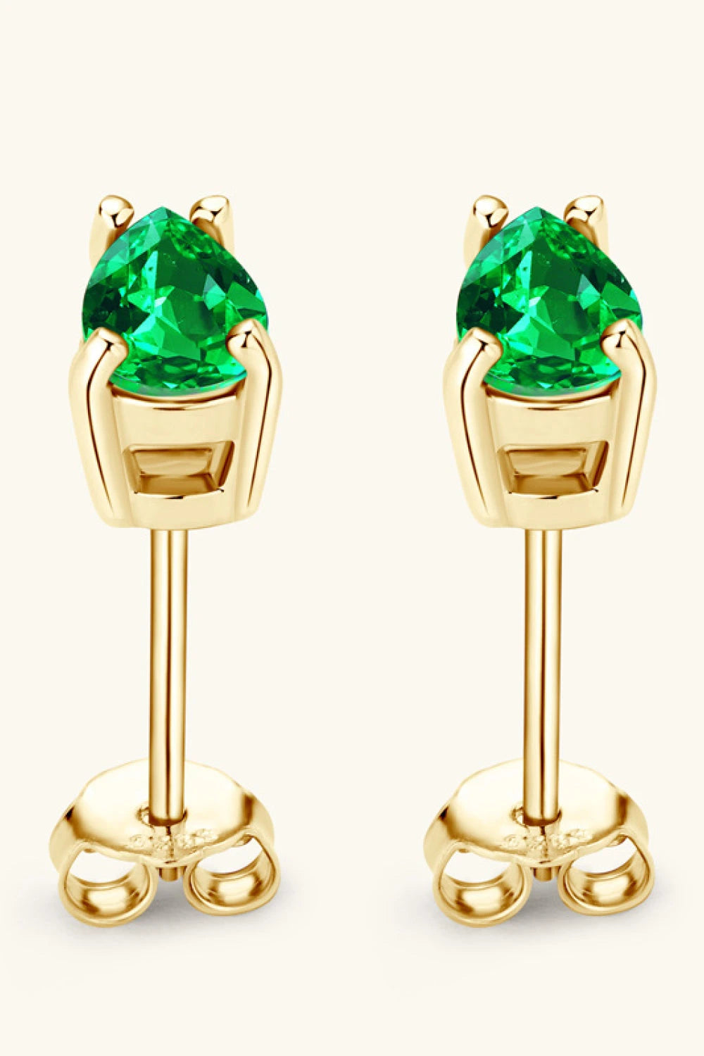 IREP Stealth Wealth Conglomerate Lab-Grown Emerald Stud Earrings Earrings iRepBrand