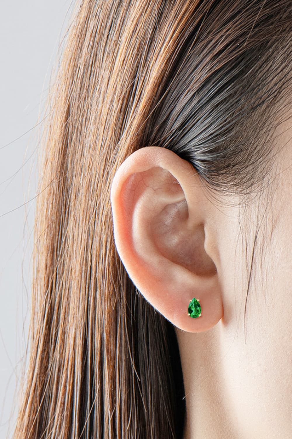 IREP Stealth Wealth Conglomerate Lab-Grown Emerald Stud Earrings Earrings iRepBrand