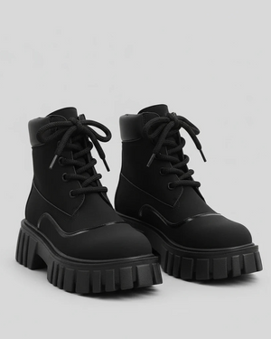 IREP Stealth Wealth Della Lace Up Platform Boots Shoes iRepBrand