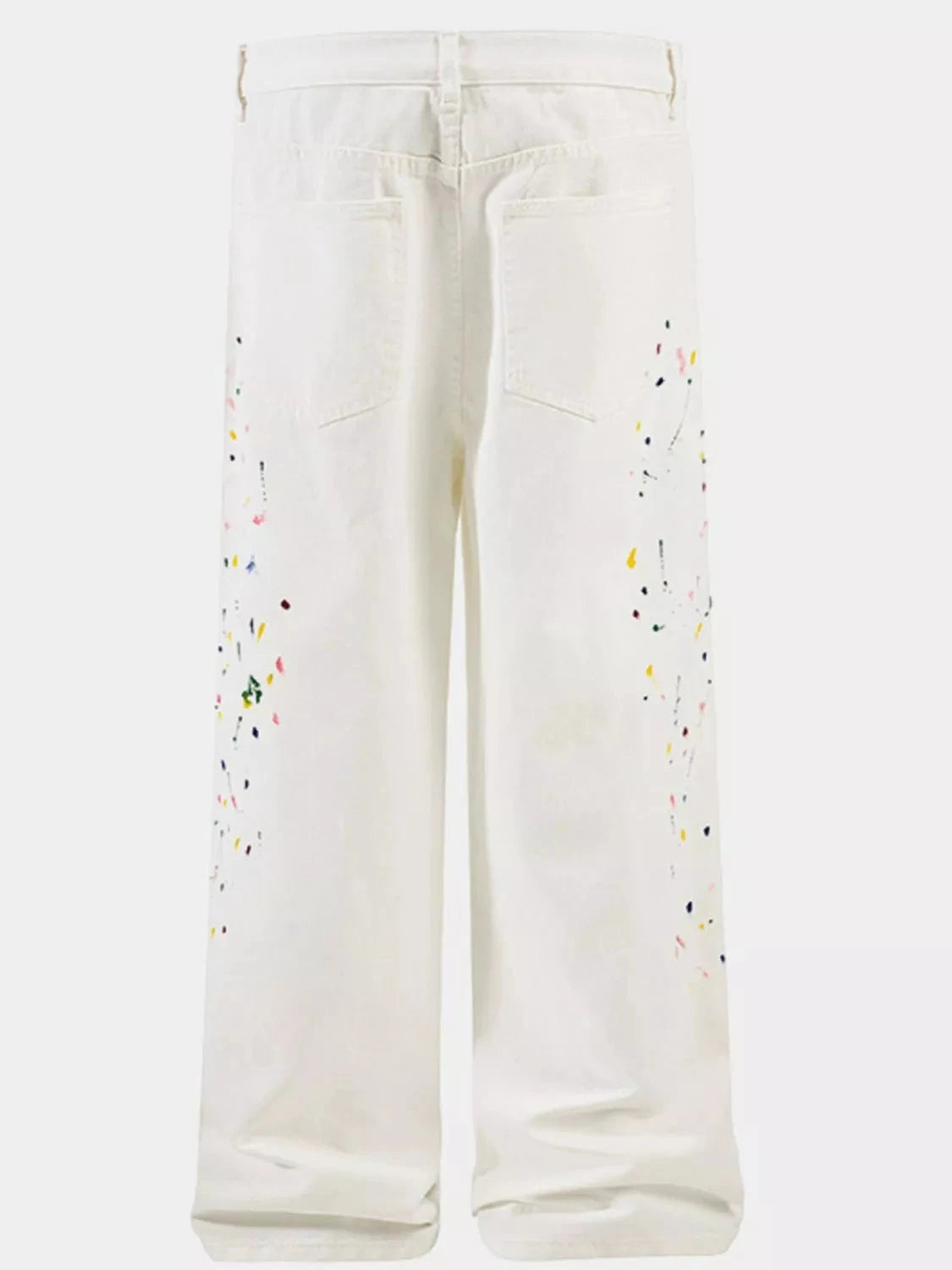 IREP Stealth Wealth Doyln Paint Splatter Wide Leg Jeans Jeans iRepBrand