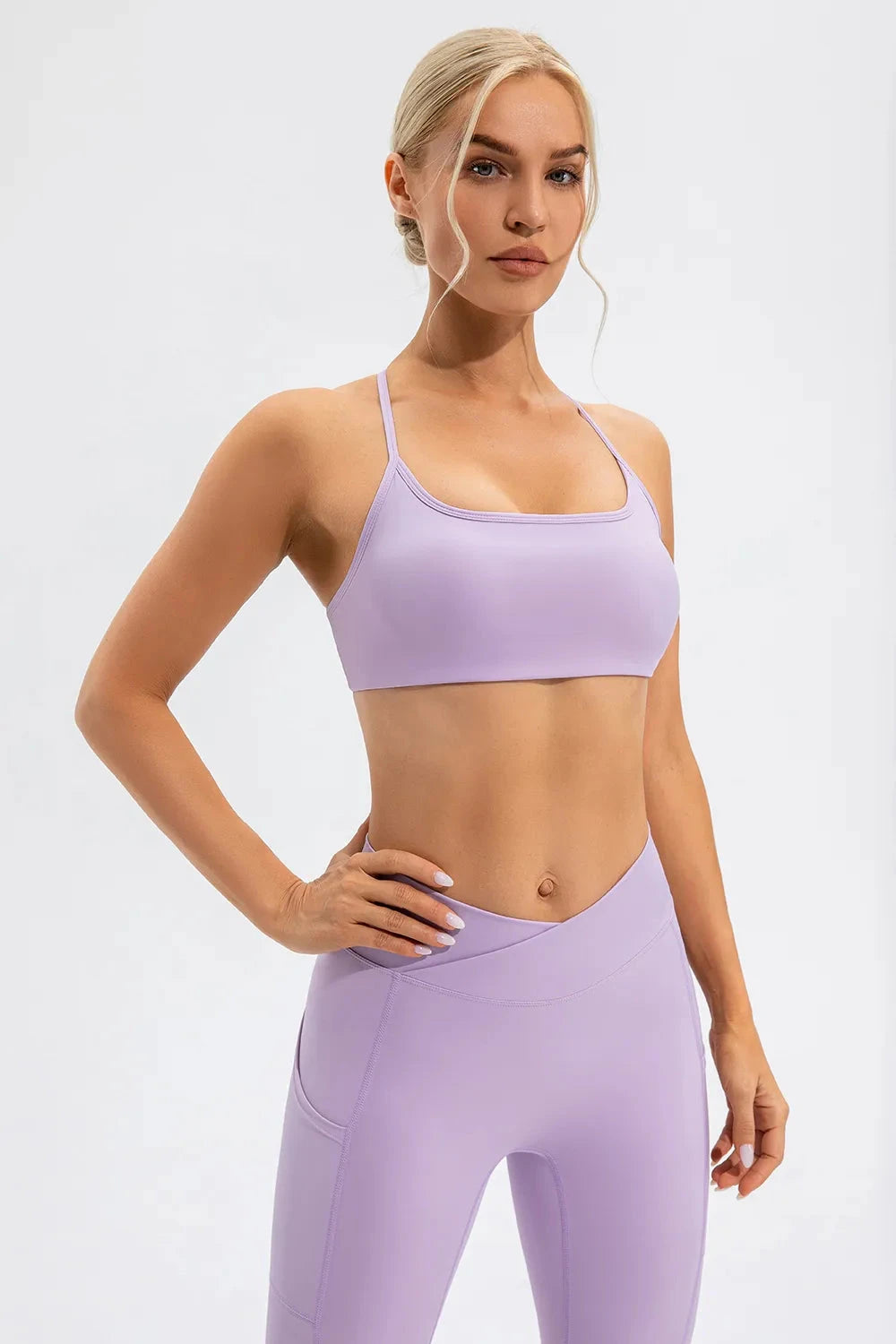 IREP Stealth Wealth Ecstasy Crisscross Spaghetti Strap Active Cami Top iRepBrand