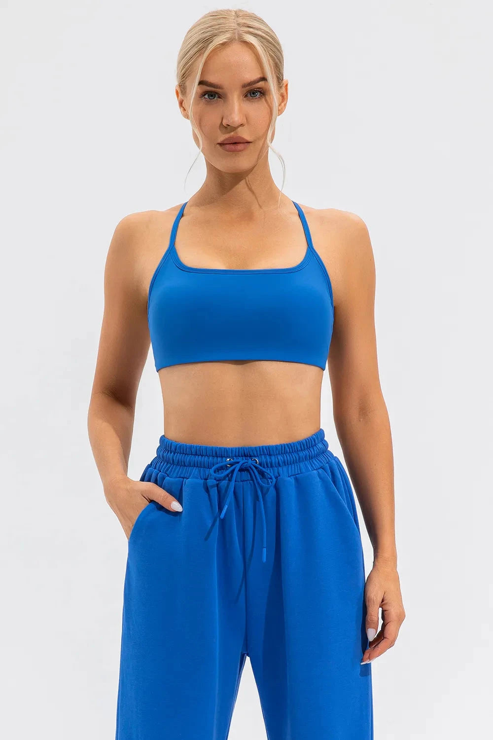 IREP Stealth Wealth Ecstasy Crisscross Spaghetti Strap Active Cami Top iRepBrand