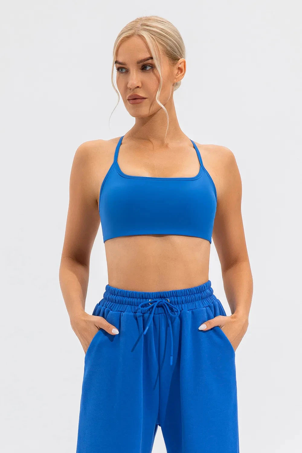 IREP Stealth Wealth Ecstasy Crisscross Spaghetti Strap Active Cami Top iRepBrand