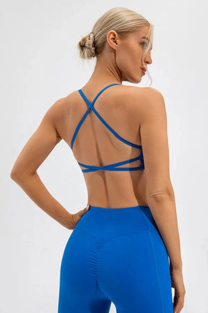 IREP Stealth Wealth Ecstasy Crisscross Spaghetti Strap Active Cami Top iRepBrand