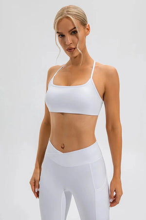 IREP Stealth Wealth Ecstasy Crisscross Spaghetti Strap Active Cami Top iRepBrand