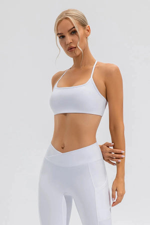 IREP Stealth Wealth Ecstasy Crisscross Spaghetti Strap Active Cami Top iRepBrand