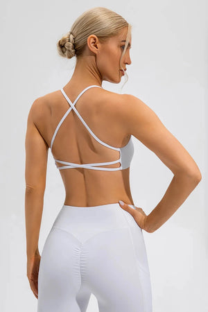 IREP Stealth Wealth Ecstasy Crisscross Spaghetti Strap Active Cami Top iRepBrand
