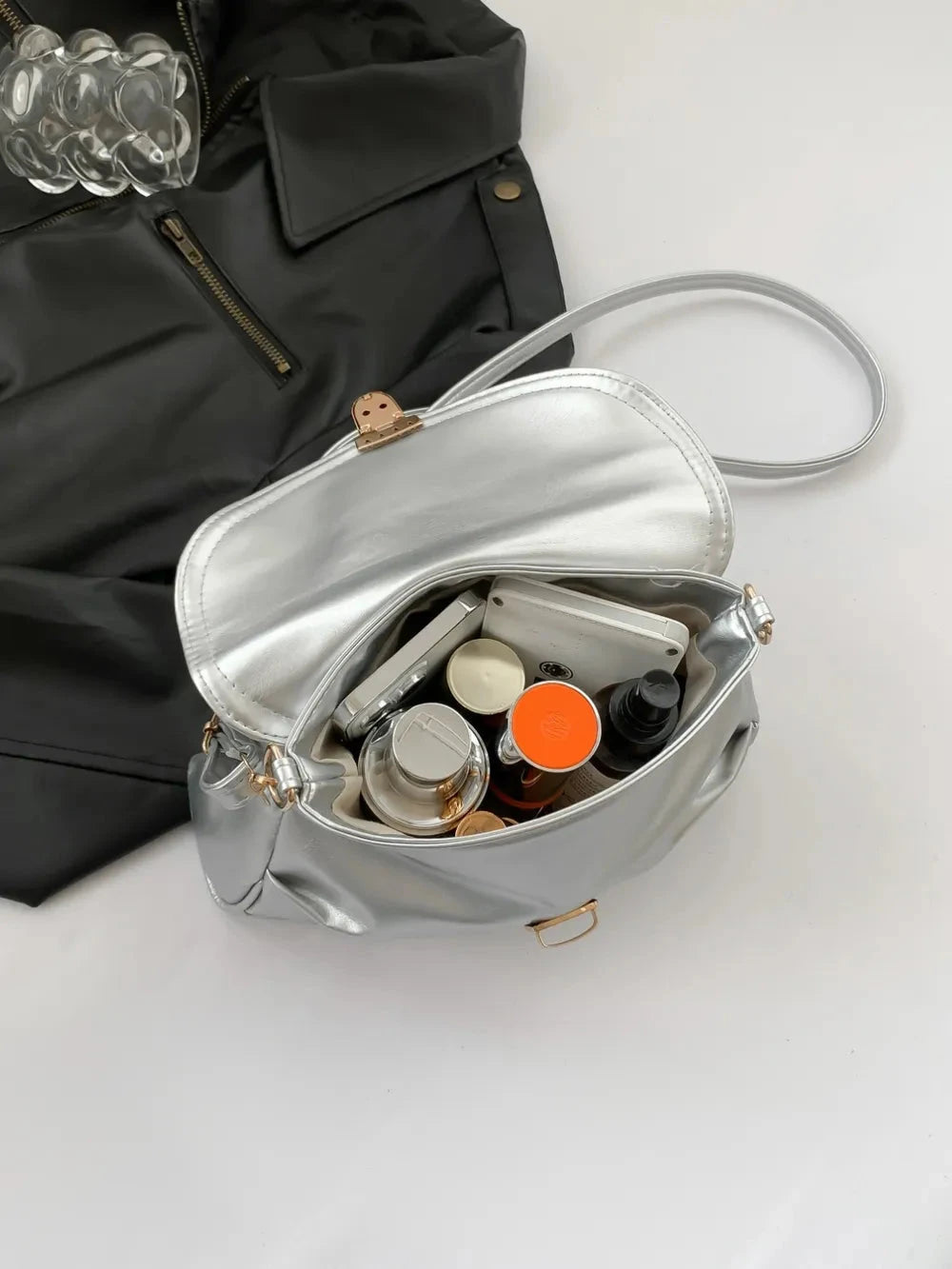 IREP Stealth Wealth Elio Leather Adjustable Strap Crossbody Bag Bags iRepBrand