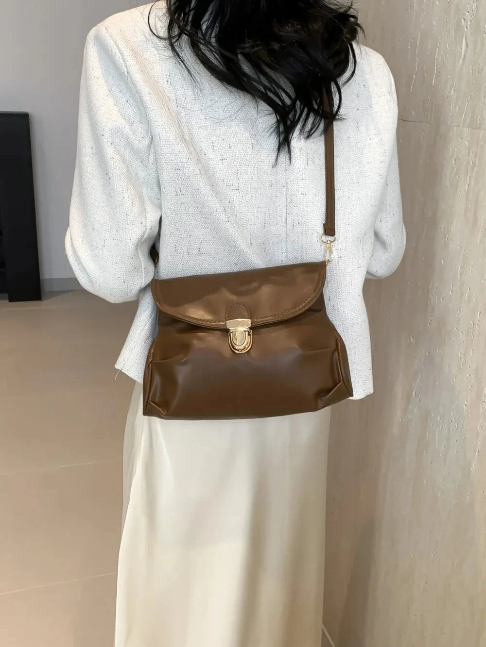IREP Stealth Wealth Elio Leather Adjustable Strap Crossbody Bag Bags iRepBrand