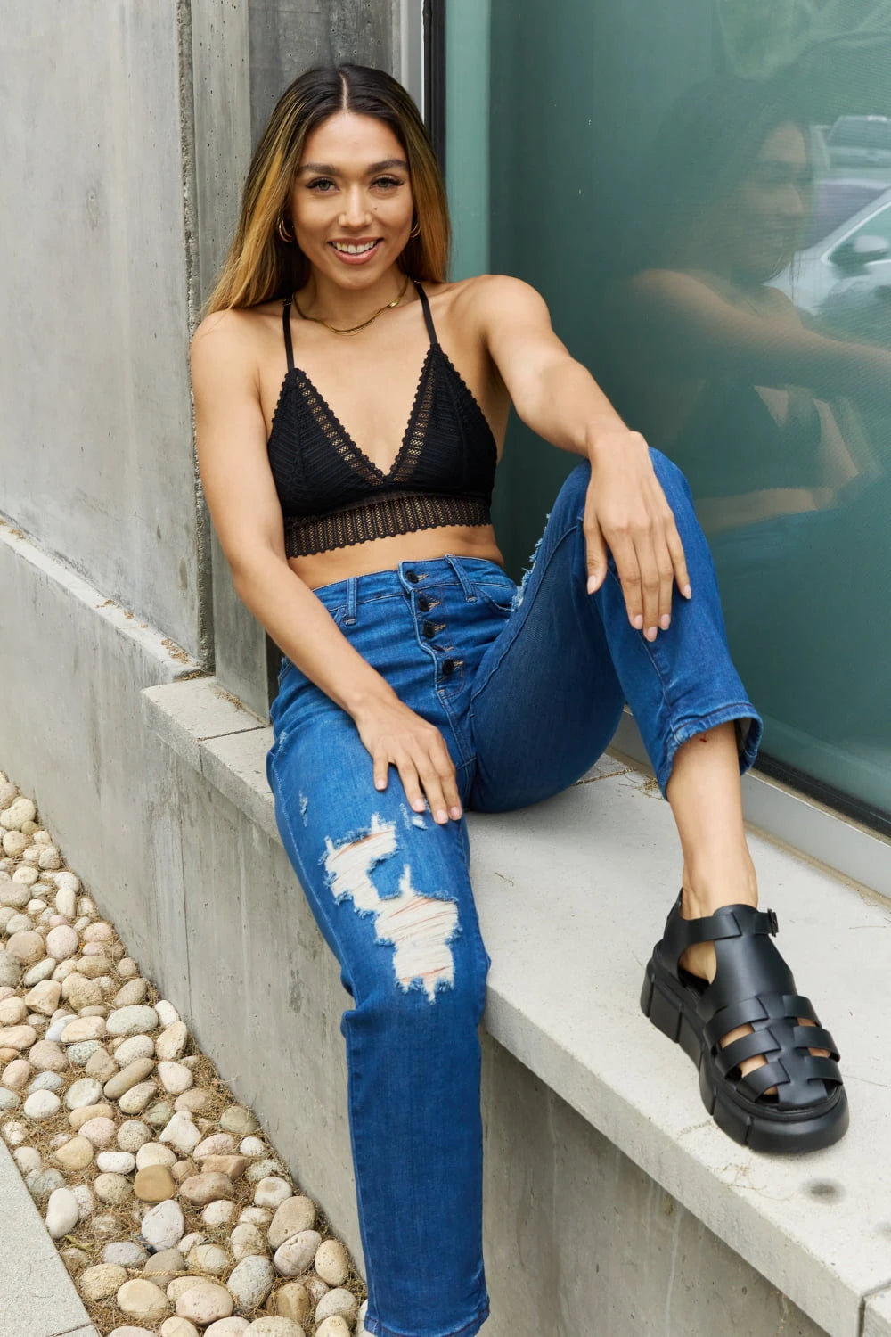 IREP Stealth Wealth Essam Straw Bralette Crop Top iRepBrand
