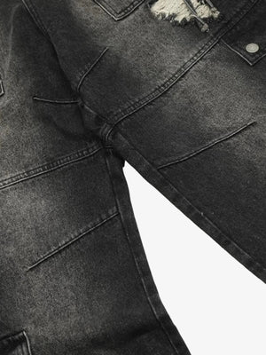 IREP Stealth Wealth Esumi Distressed Cargo Wide Leg Jeans Jeans iRepBrand