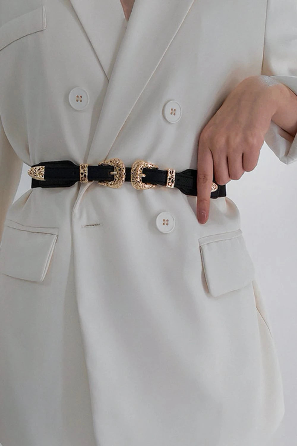 IREP Stealth Wealth Fatima Double Buckle Belt Belt iRepBrand