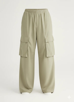 IREP Stealth Wealth Figuierro Oversized Cargo Utility Wide Leg Pants Pants iRepBrand
