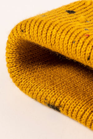 IREP Stealth Wealth Finley Paint Drip Rib-Knit Cuff Beanie Hat iRepBrand