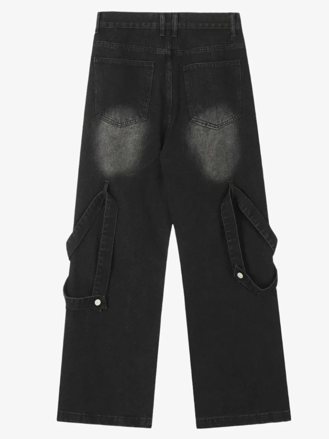 IREP Stealth Wealth Firdaus Distressed Cargo Wide Leg Jeans Jeans iRepBrand