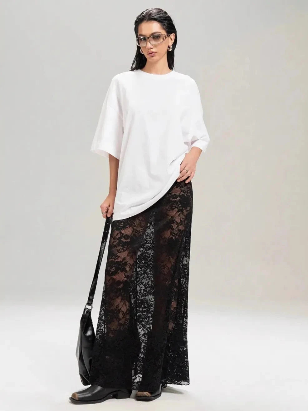 IREP Stealth Wealth Gamela Lace Maxi Skirt Skirt iRepBrand