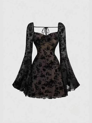 IREP Stealth Wealth Grandiose Lace Mini Dress Dress iRepBrand