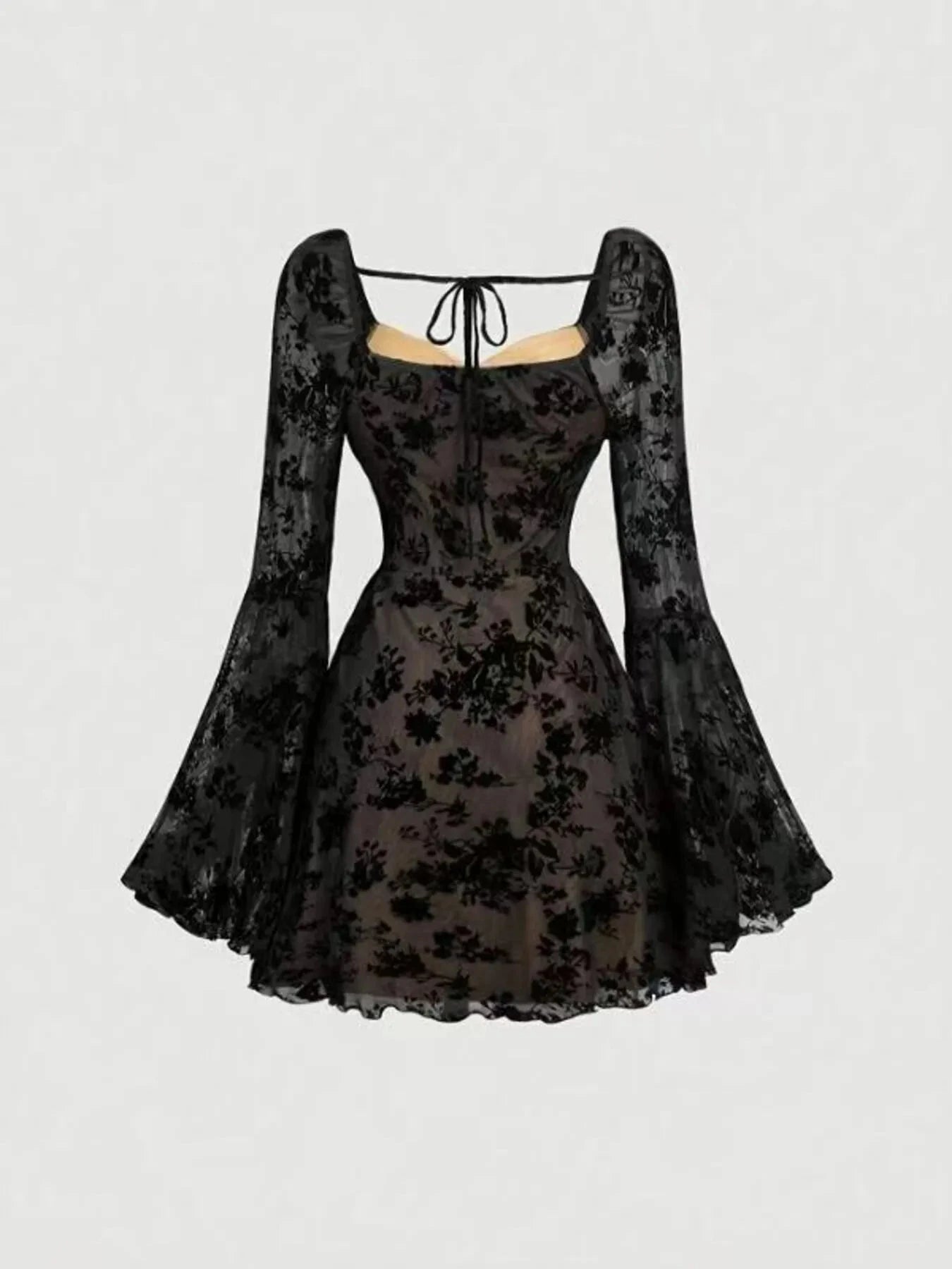 IREP Stealth Wealth Grandiose Lace Mini Dress Dress iRepBrand