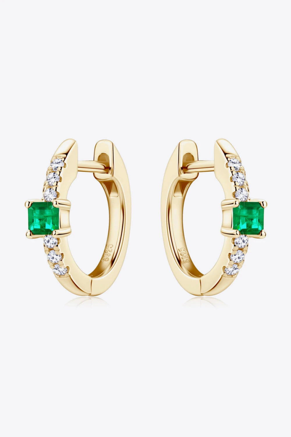 IREP Stealth Wealth Guild Lab-Grown Emerald Earrings Earrings iRepBrand