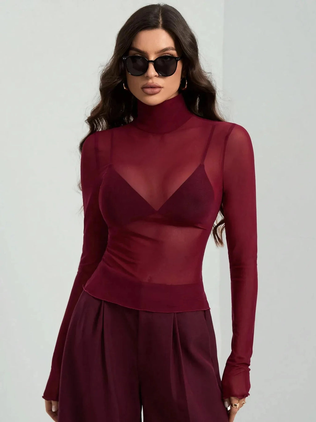 IREP Stealth Wealth Jamala Turtleneck Long Sleeve Top Top iRepBrand