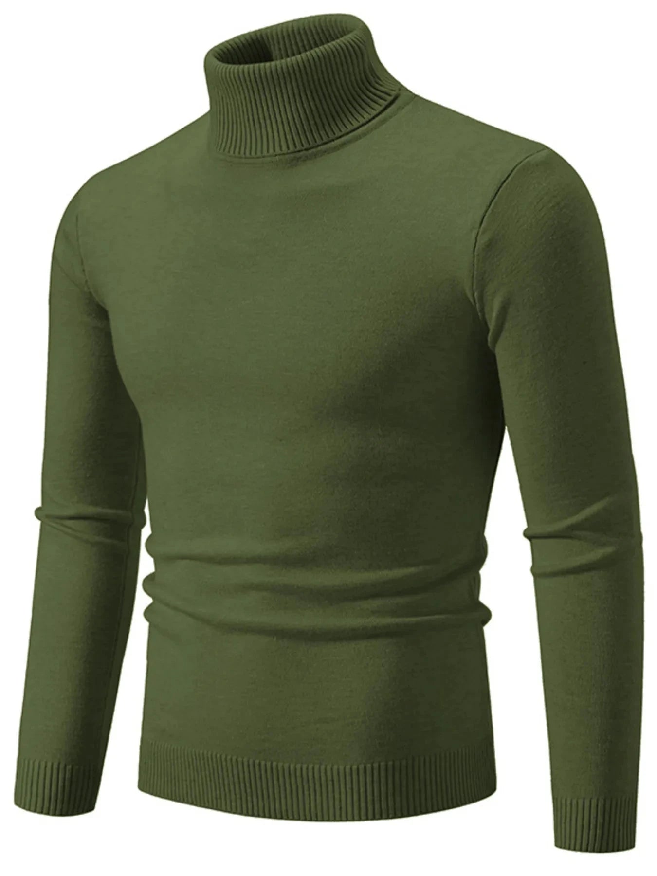 IREP Stealth Wealth Jamarr Ribbed Hem Turtleneck Long Sleeve Sweater Sweater iRepBrand