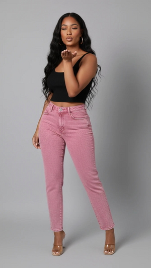 IREP Stealth Wealth Jenesis High-Waisted Straight Leg Jeans Jeans iRepBrand