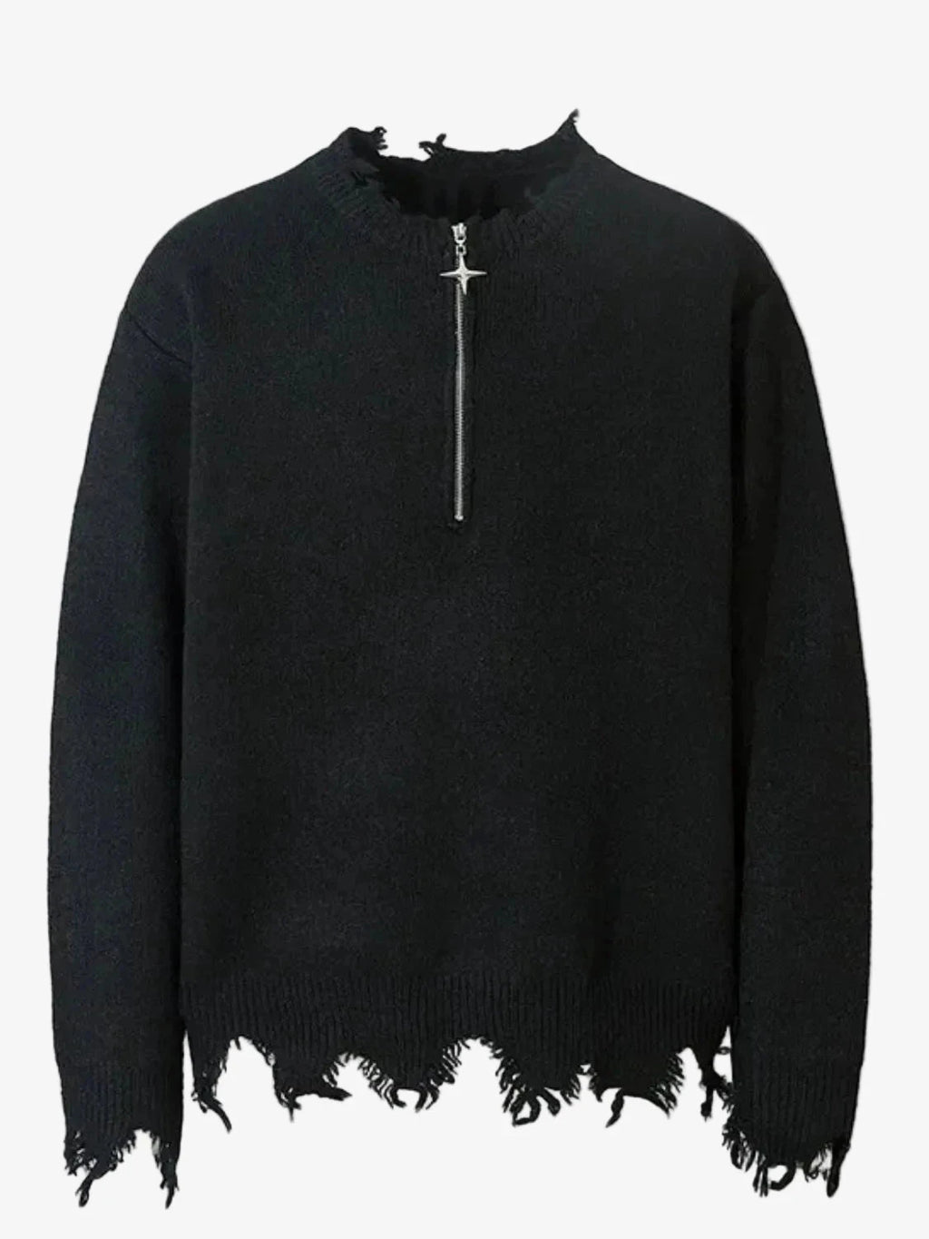 IREP Stealth Wealth Jericho Frayed Hem Sweater Sweatshirt iRepBrand