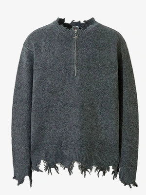 IREP Stealth Wealth Jericho Frayed Hem Sweater Sweatshirt iRepBrand