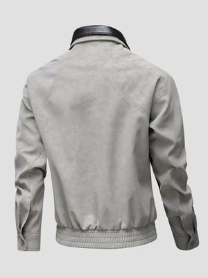 IREP Stealth Wealth Jericho Leather Bomber Jacket Jacket iRepBrand