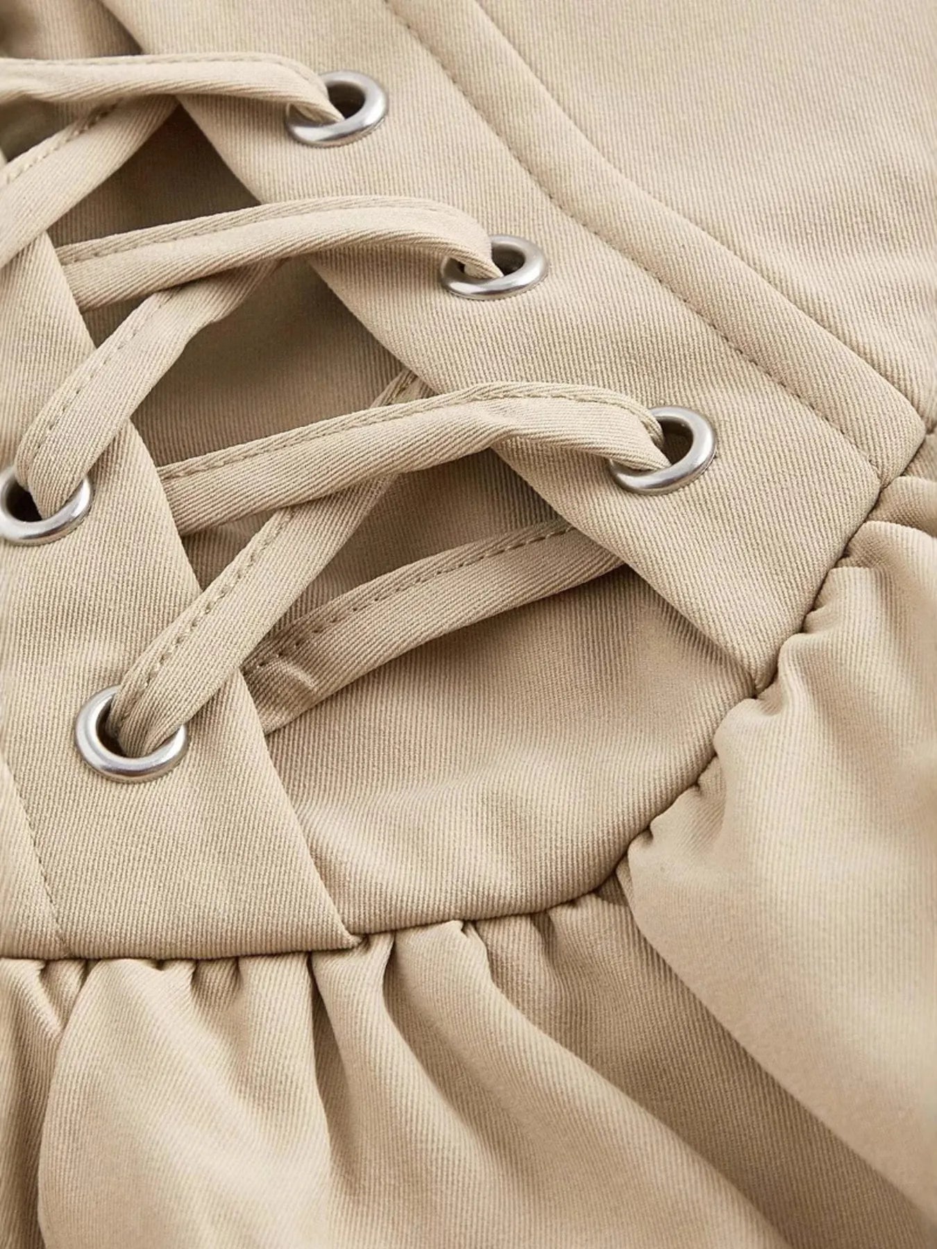 IREP Stealth Wealth Juniper Laced Up Skirt Skirt iRepBrand