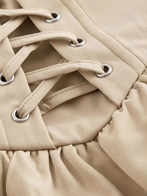 IREP Stealth Wealth Juniper Laced Up Skirt Skirt iRepBrand