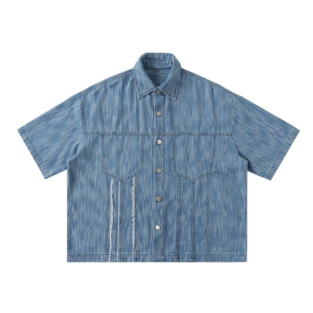 IREP Stealth Wealth Kamryn Distressed Shirt  iRepBrand