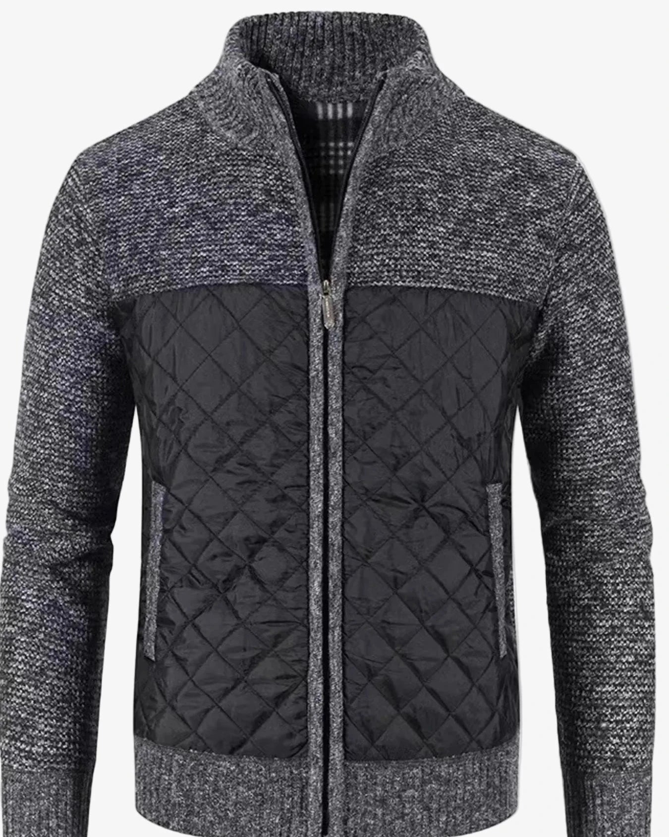 IREP Stealth Wealth Kendal Quilted Cardigan Sweater  iRepBrand