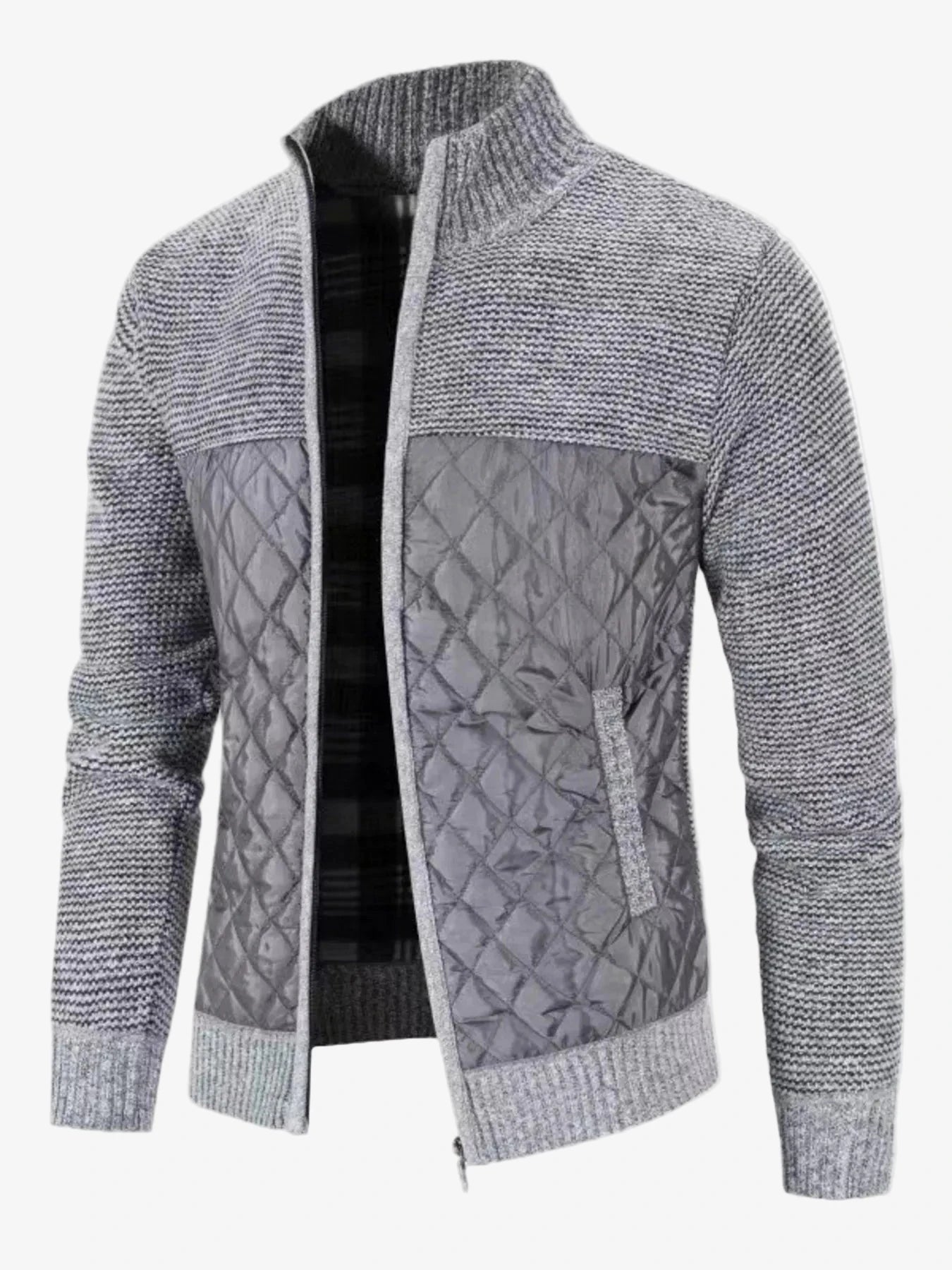 IREP Stealth Wealth Kendal Quilted Cardigan Sweater  iRepBrand