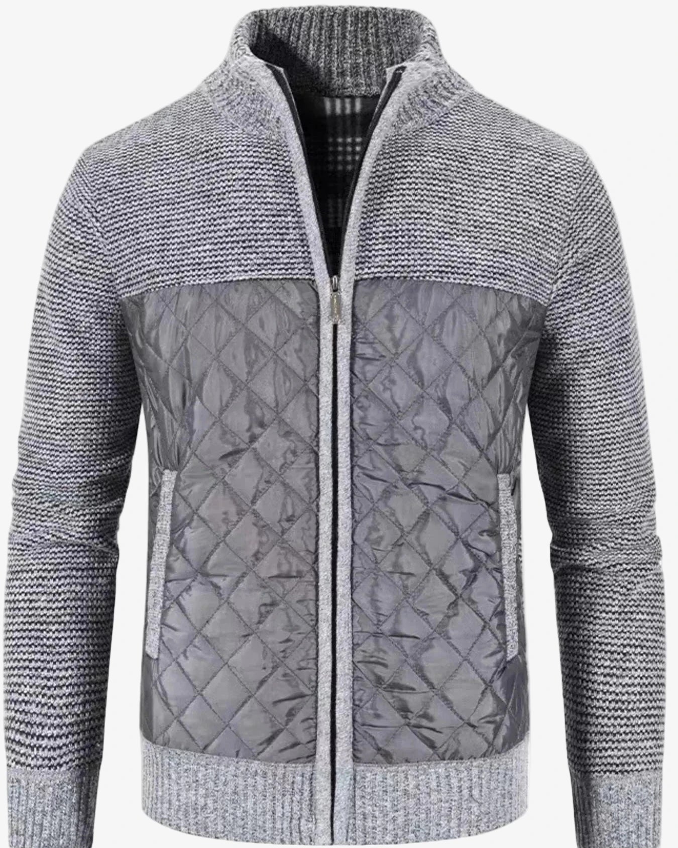 IREP Stealth Wealth Kendal Quilted Cardigan Sweater  iRepBrand