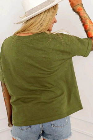 IREP Stealth Wealth Kimmi Patchwork T-Shirt Trendsi 