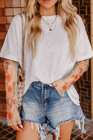 IREP Stealth Wealth Kimmi Patchwork T-Shirt Trendsi 