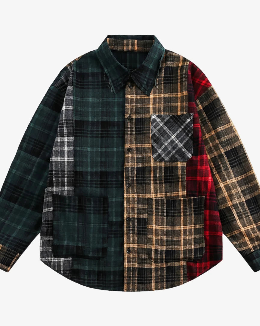 IREP Stealth Wealth Lanka Multi-Color Plaid Shirt Shirt iRepBrand