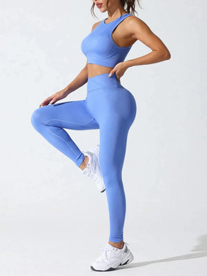 IREP Stealth Wealth Leora Tank and High Waist Leggings Set Trendsi 